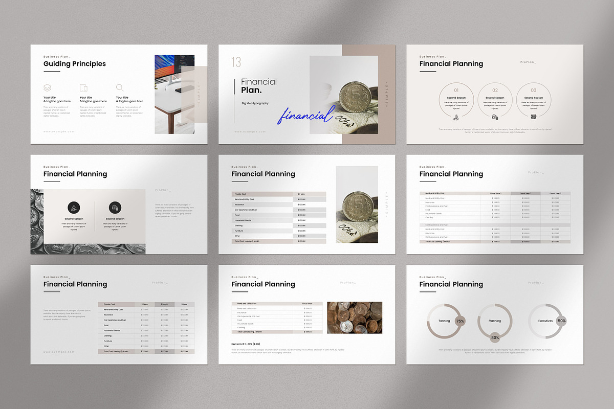 Business Plan PowerPoint Template, a Presentation Template by GoldenPixelStudio (Photo 20 of 27)