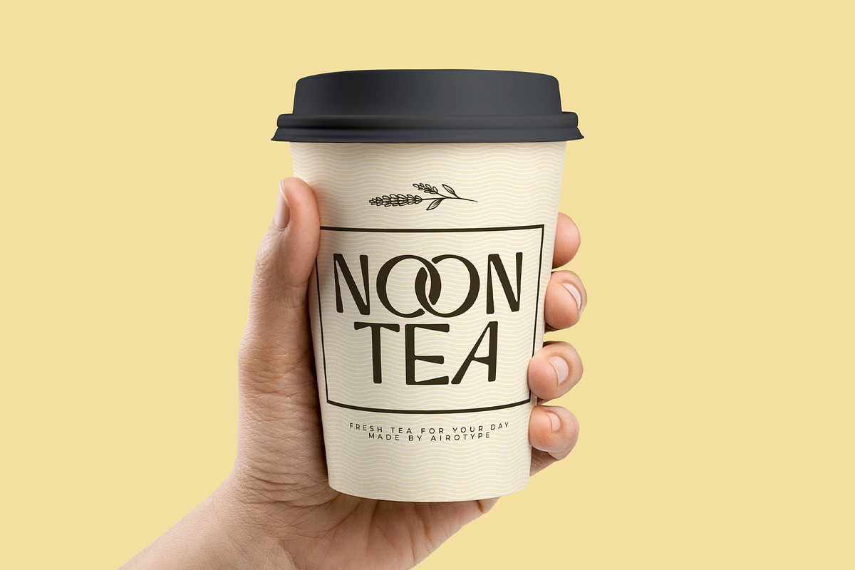 Broadway Flower Sans Serif Ligatures, a Sans Serif Font by Airotype (Photo 7 of 13)