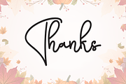 Thanksgiving | Script Font, a Script Font by Scratchones (Thumbnail 8 of 8)