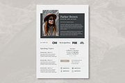 Parker Speaker Sheet Canva Template, a Templates & Theme by Regent Parkette (Thumbnail 1 of 2)