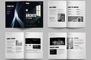 Architecture Portfolio Layout, a Brochure Template by ContestDesign (Thumbnail 2 of 3)
