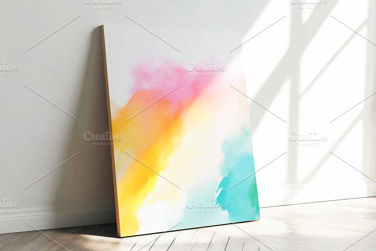 Art Canvas Mockup Minimal Interior, a Templates & Theme by VetalStock (Photo 11 of 12)