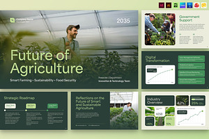 Modern Presentation Template, a Presentation Template by BrandPacks