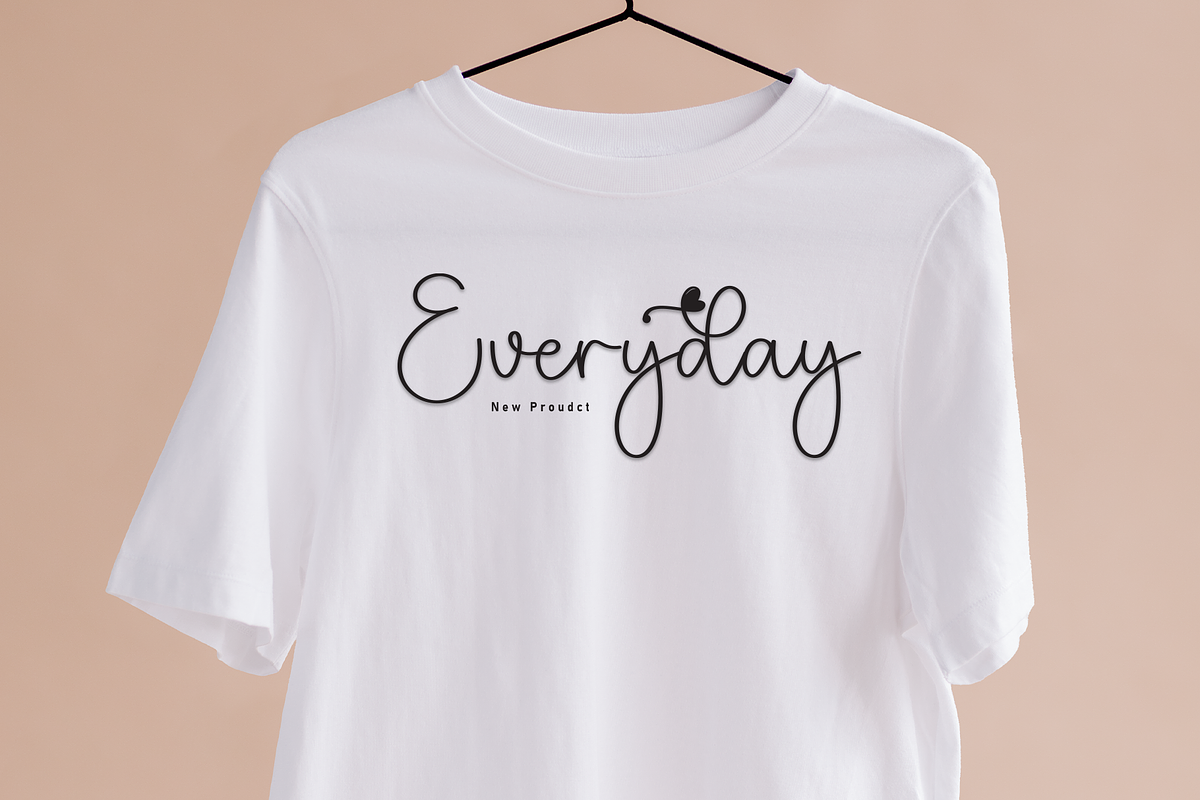 Underline | Script Font, a Handwritten Font by Scratchones (Photo 3 of 9)