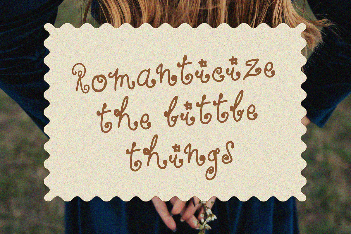 Handwritten Whimsy Script Font