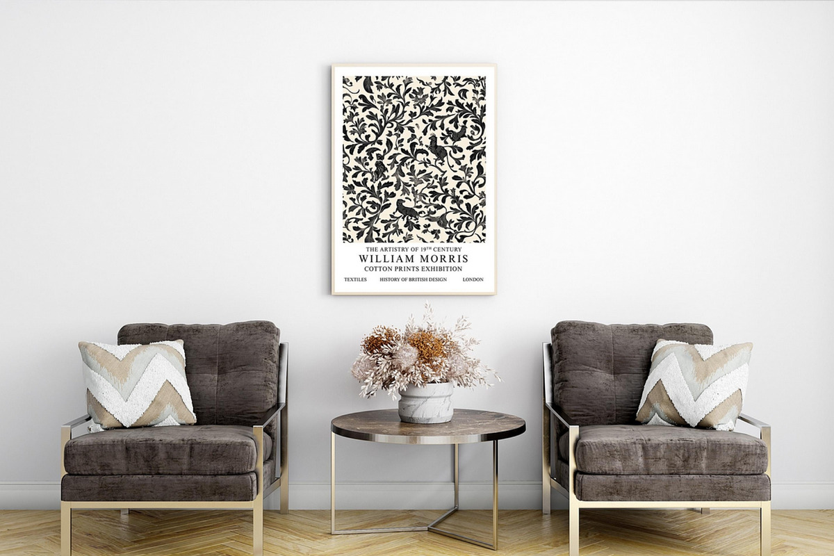 William Morris Wall Art Collection, a Decorative Illustration by PrintablesByFranklyn (Photo 3 of 10)