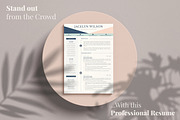 Creative Resume Example, CV Cover L., a Resume Template by HIRED Design Studio (Thumbnail 18 of 19)