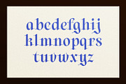 Diences Display Blackletter Font, a Blackletter Font by Typetemp Studio (Thumbnail 3 of 19)