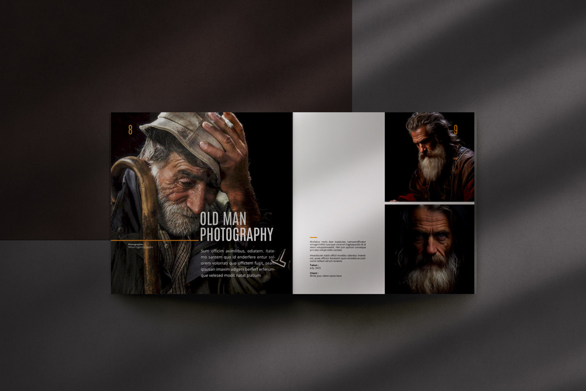 Photography Portfolio Template, a Brochure Template by adekfotografia (Photo 4 of 13)