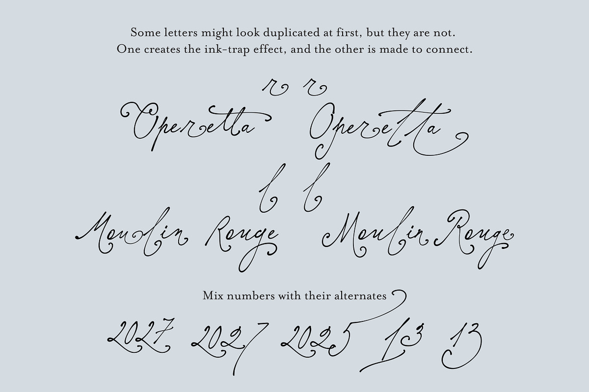Elisabeth Darlington with Bows, a Script Font by PeachCreme (Photo 18 of 22)