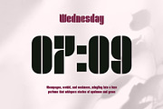 CS Wayne – Stencil Font, a Sans Serif Font by Craft Supply Co. (Thumbnail 5 of 8)