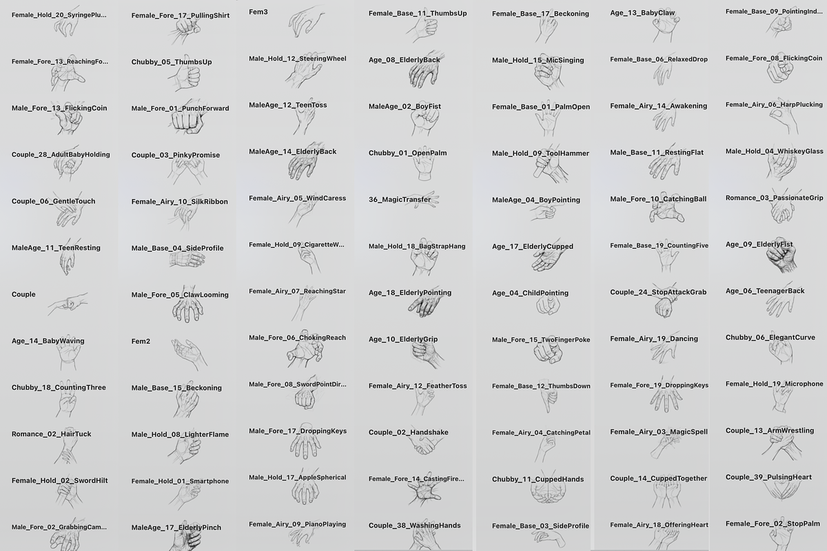 200 Procreate Hand Stamps, a Brush Add-On by Selentaori Studio (Photo 2 of 11)