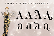 Enchanter Deluxe Modern Art Font, a Serif Font by Cloverons (Thumbnail 6 of 9)