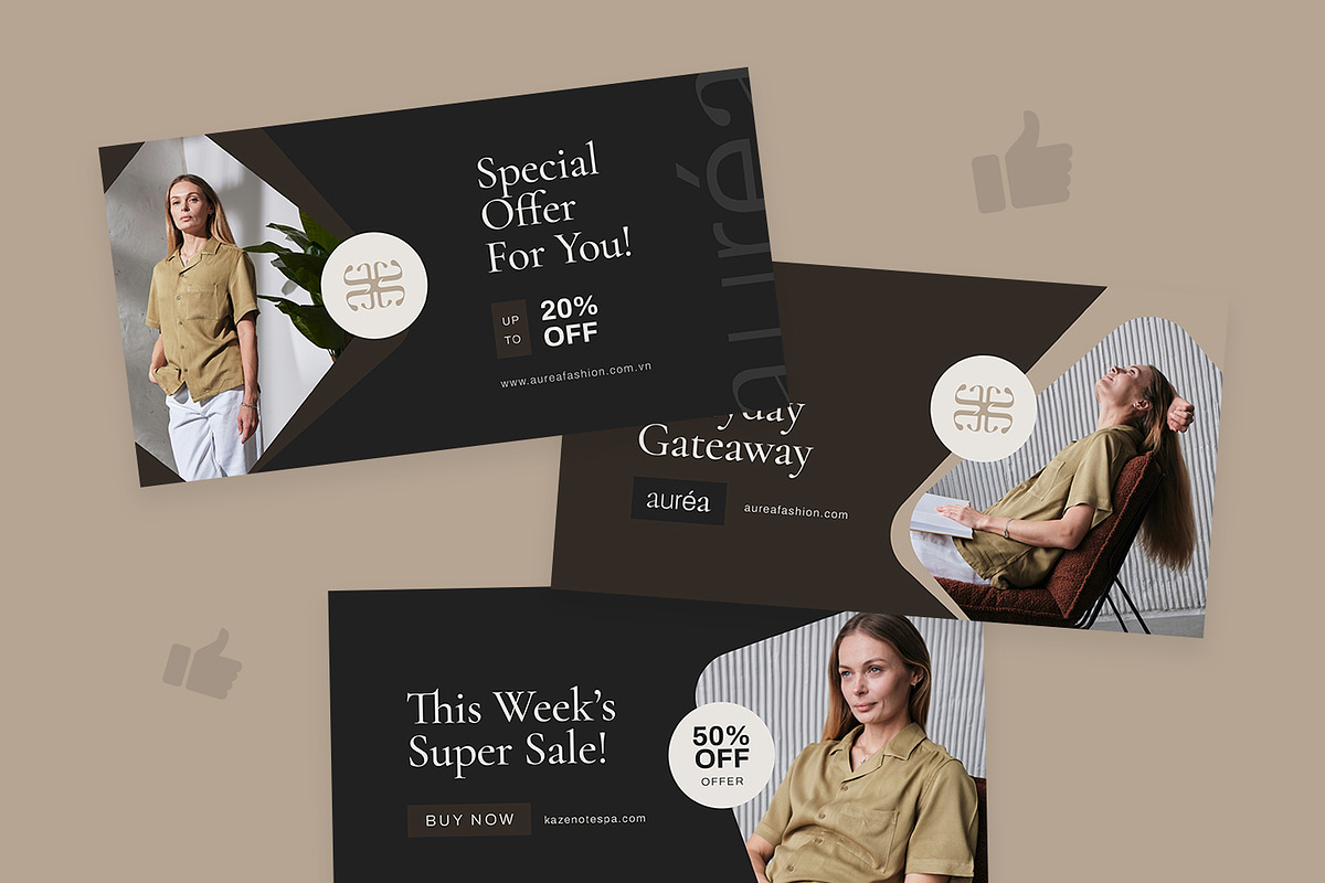 Aurea - Facebook Post, a Social Media Template by Fannan Studio (Photo 2 of 3)