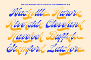 Calgarist Script, a Script Font by IronbirdCreative (Thumbnail 7 of 14)