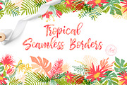 Let's Flamingle tropical collection, a Decorative Illustration by antuanetto (Thumbnail 9 of 16)