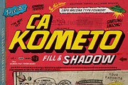 CA Kometo, a Sans Serif Font by Cape Arcona Type Foundry (Thumbnail 1 of 5)