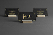 Gold And Black Business Card, a Business Card Template by Marvel (Thumbnail 2 of 5)