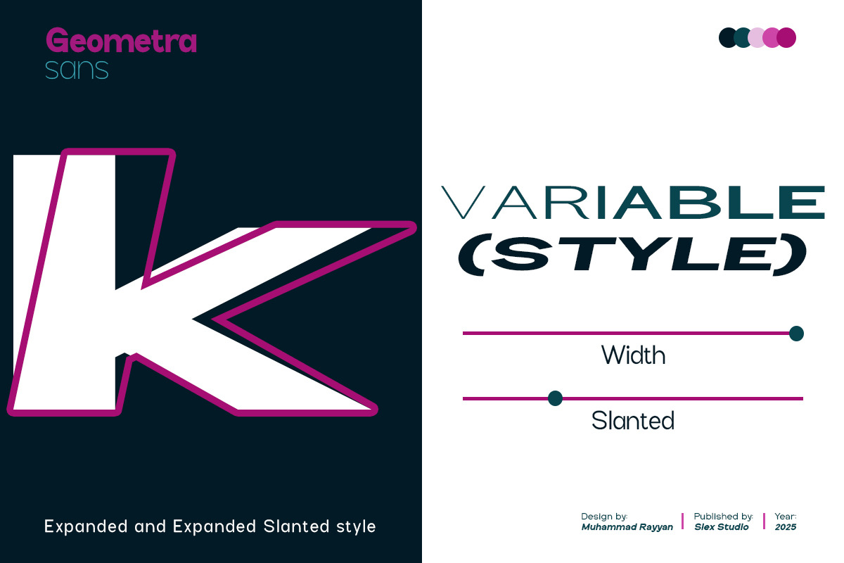 Geometra Sans, a Sans Serif Font by Slex Studio (Photo 10 of 11)