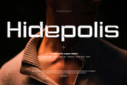 Hidepolis, a Sans Serif Font by Nathatype (Thumbnail 1 of 10)