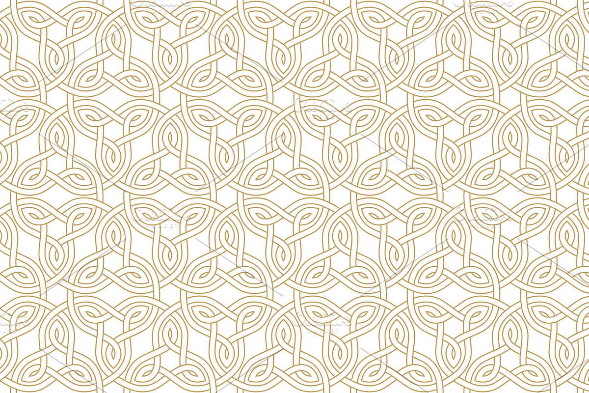 Seamless patterns in celtic style, a Pattern Graphic by RevelStockart (Photo 8 of 15)