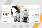 Gym social media post template, a Social Media Template by Warm Snow (Thumbnail 4 of 5)