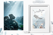Undersea world Watercolor, an Animal Illustration by Marina Ermakova (Thumbnail 8 of 12)