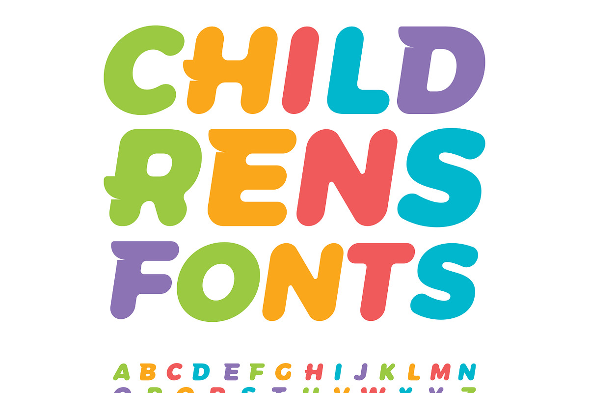 Kids Font Bundle, a Sans Serif Font by artyway (Photo 2 of 12)