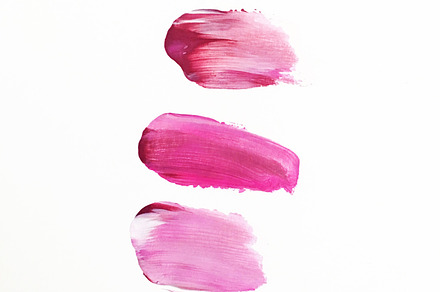 Bright Pink Paint Swatches, an Arts & Entertainment Photo by mari.orr