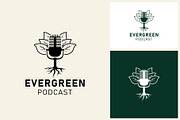 Nature Podcast Logo, a Branding & Logo Template by Atlantis X Nurman Arbai (Thumbnail 2 of 2)