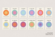 Zodiac Aura Posters | Astrology Set, a Poster Template by May Motif (Thumbnail 2 of 15)