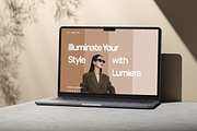 Lumiera - Editorial Fashion Landing, a Landing Page Template by productype1 (Thumbnail 5 of 5)