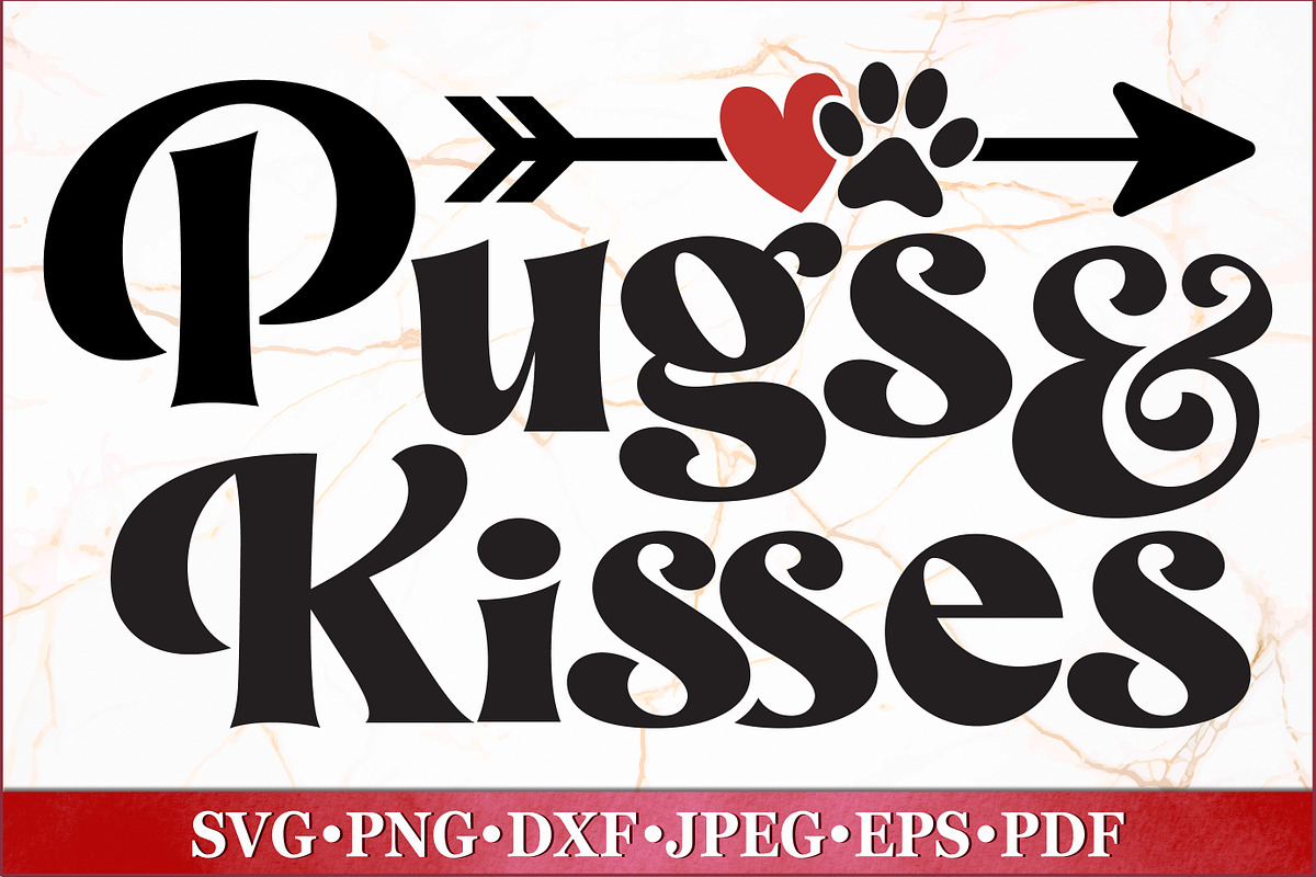 Valentine Dog Bundle SVG, a Seasonal Illustration by RossiGalleria (Photo 9 of 16)