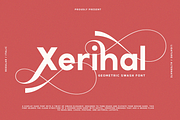 Xerihal - Geometric Swash Font, a Sans Serif Font by RagamKata (Thumbnail 1 of 10)