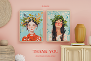 Eclectic Wall Art Prints Posters, a Background Graphic by JulsIst (Thumbnail 12 of 12)