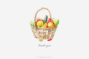 watercolor cozy kitchenware clipart, a Decorative Illustration by Patishop Art (Thumbnail 9 of 9)