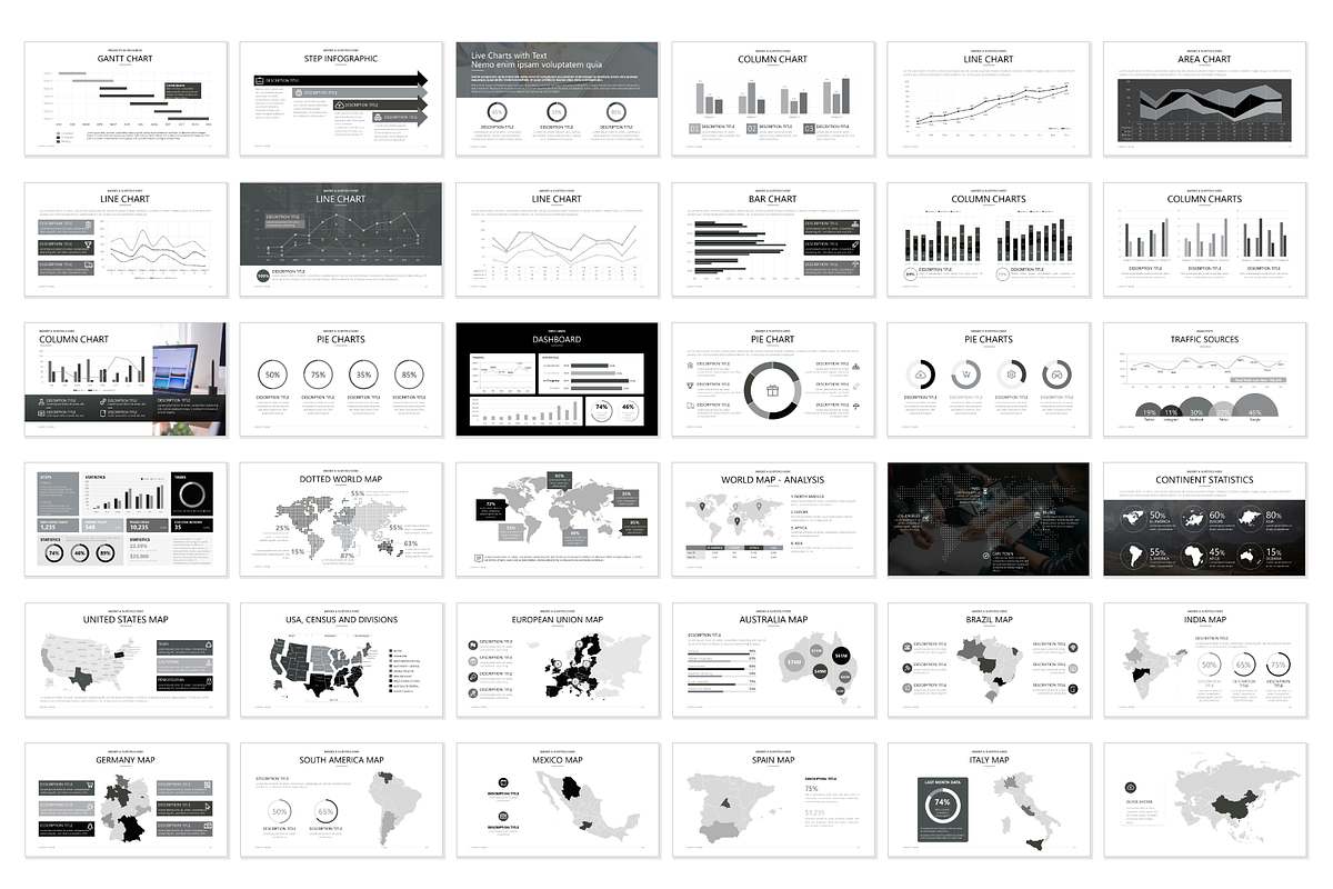 Business Pitch Deck PPTX Template, a Presentation Template by AdrianDragne (Photo 9 of 11)