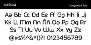 Naolica, a Sans Serif Font by Ixipcalli (Thumbnail 3 of 6)