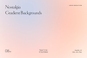Nostalgia Gradient Backgrounds PSD, an Object Graphic by Love Radiation Studio (Thumbnail 6 of 16)