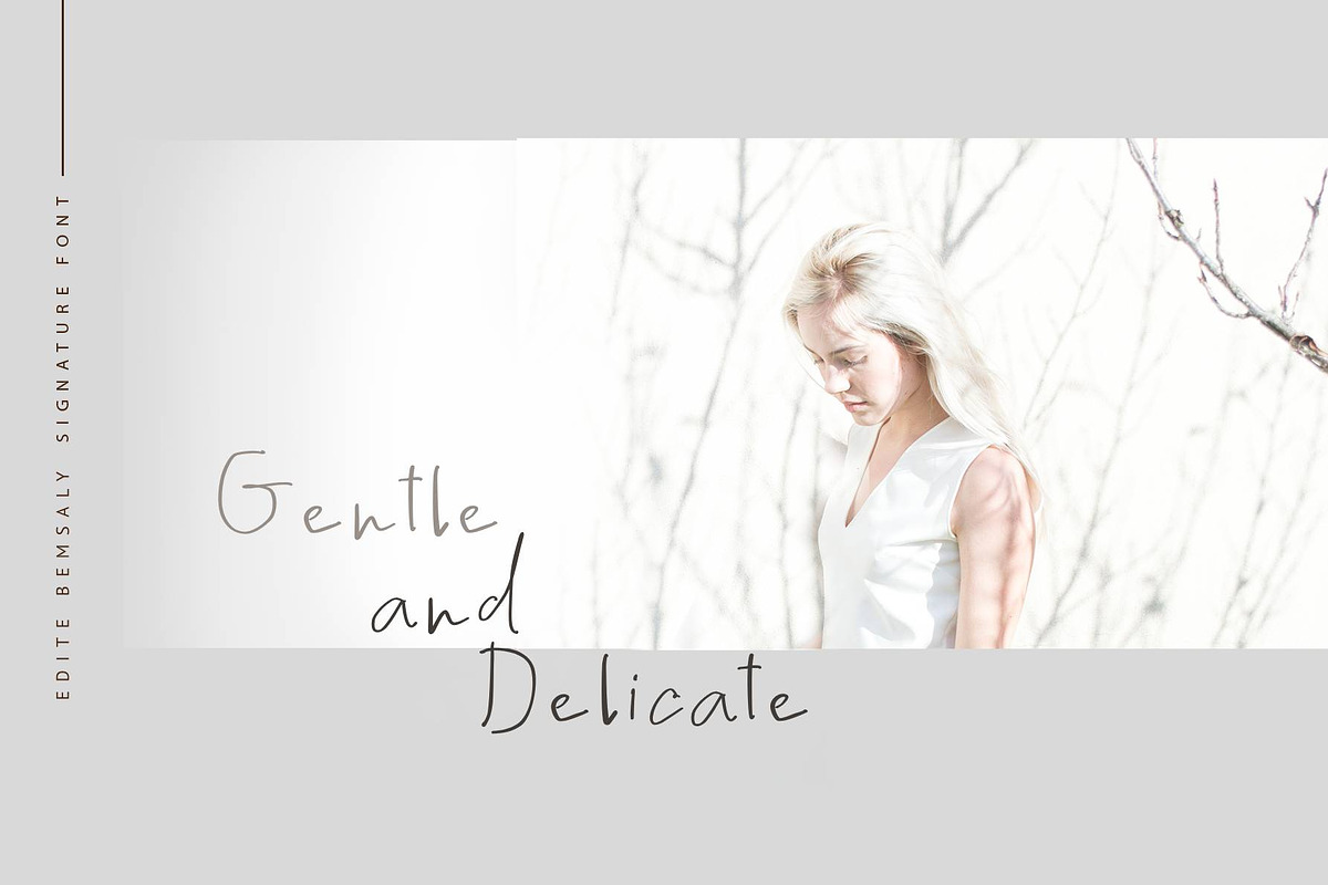 Edite Bemsaly Cyrillic Font, a Script Font by IraDvilyuk (Photo 5 of 10)