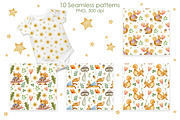 Watercolor squirrels collection., an Animal Illustration by Kira Konoshenko (Thumbnail 6 of 12)