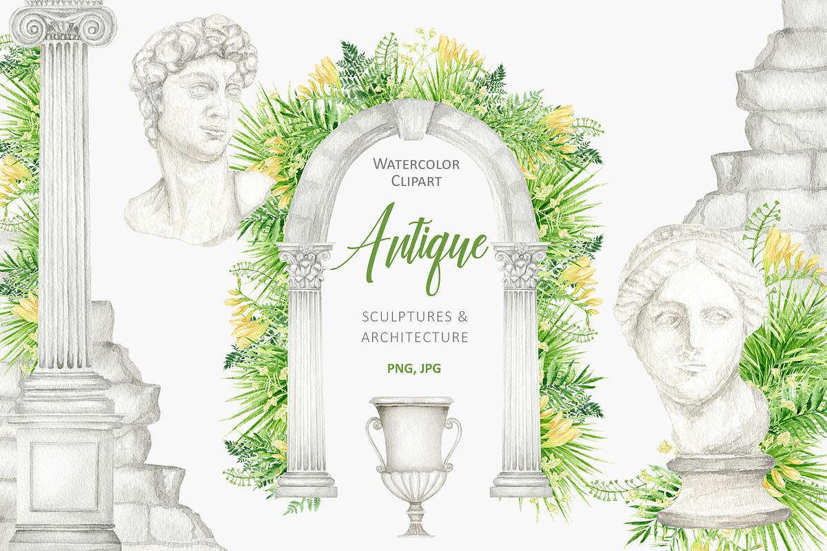 Antique Sculpture & Architecture, an Object Graphic by svetlanaARTdreams (Photo 1 of 16)