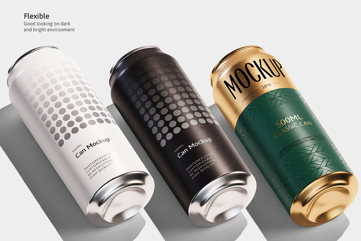 500ml Can Mockup | Plane Scene, a Packaging Mockup by AY Mock-Ups (Photo 8 of 9)