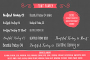 Beautiful Friday (13 Fonts & Extras), a Script Font by Ryan Prasetya (Thumbnail 3 of 9)