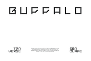 Pratg Futuristic Tech Font, a Font by baqoos (Thumbnail 3 of 8)
