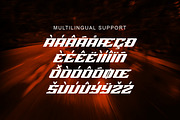 Hard Race Racing Font, a Font by Multype Studio (Thumbnail 7 of 9)
