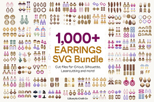 Ultimate Earring Template SVG Bundle