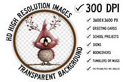 Christmas Birds Clipart, an Illustration by Craft Nest (Thumbnail 2 of 9)
