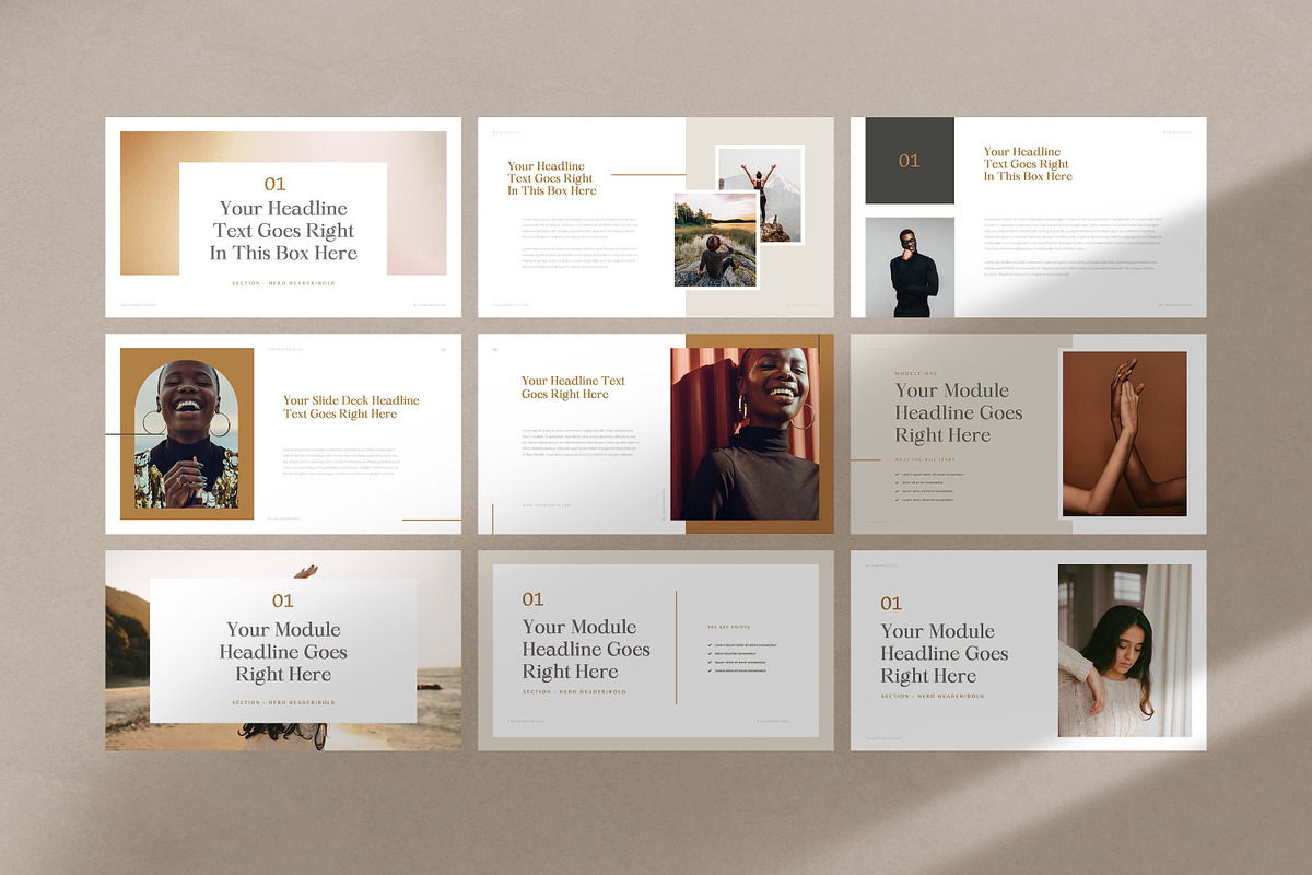 CANVA Slide Deck For eCourse/Webinar, a Marketing Template by AndrewPixel (Photo 8 of 13)