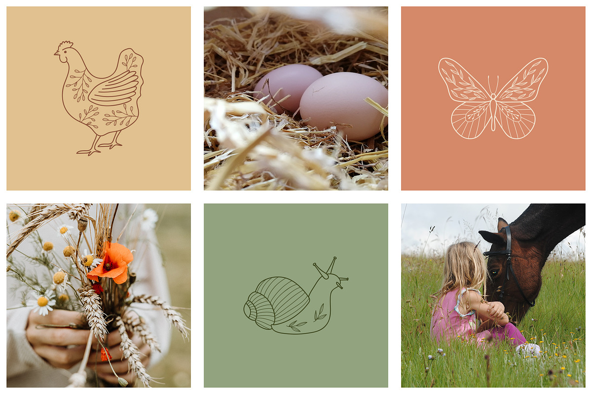 Farming & gardening line icon set, an Outline Icon by NatalieArtShop (Photo 3 of 16)